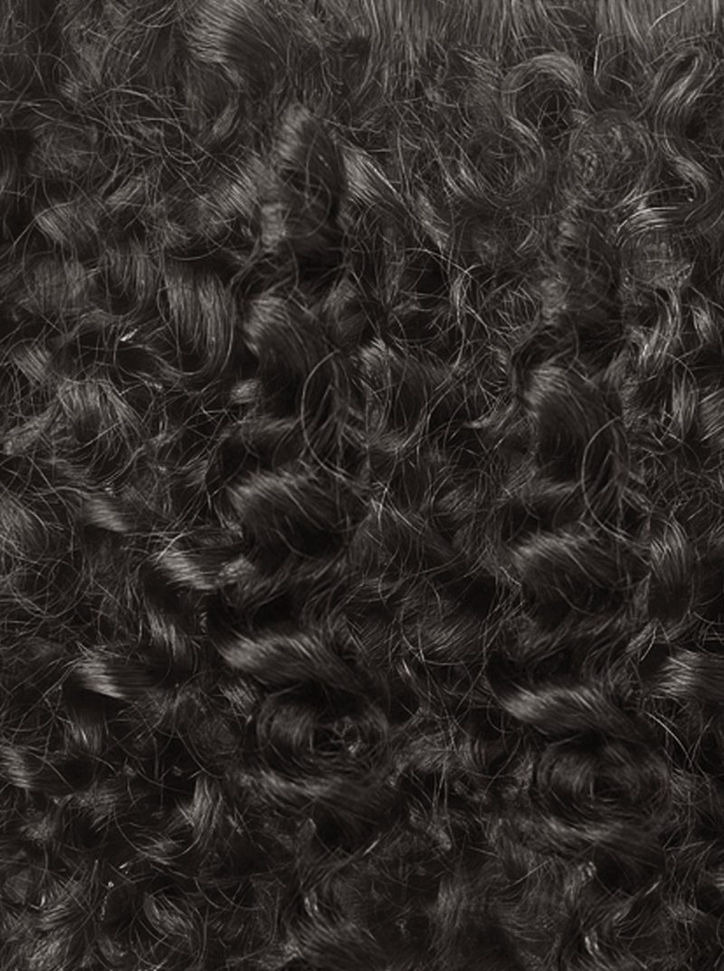 NaturalBlack curly kinky 2